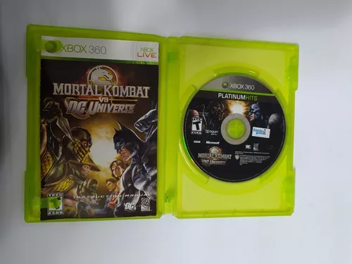 Jogo de Luta Mortal Kombat vs Dc Xbox 360 Seminovo