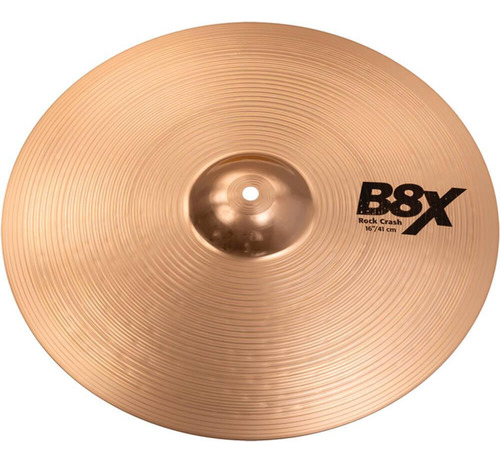 Placa de ataque Sabian B8x 41609x 16 Rock Crash