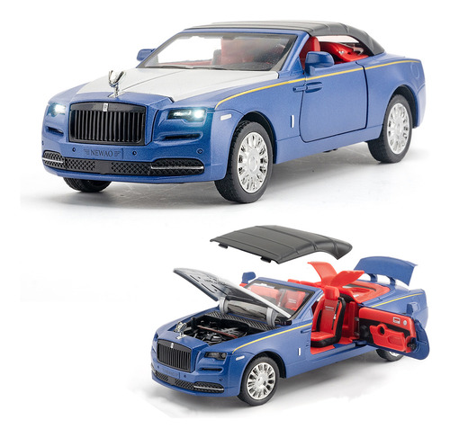 Rolls Royce Dawn Limusina Descapotable Miniatura Metal Coche