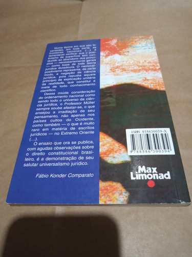 Quem É O Povo Questão Fundamental Democracia - Friedrich Muller