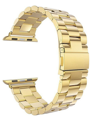 Correa Metal Acero Eslabones Apple Watch Smartwatch 44-45mm