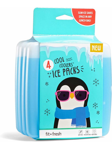 Hielos Cool Coolers Fit And Fresh 4 Pack Para Camping