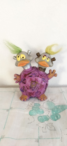 Trolls Cosmic Critter Two Headed Duck Russ 1993   9cm   