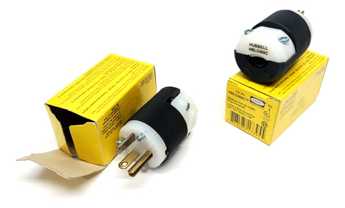 Hubbell Hbl5366c Straight Blade Male Plug 5-20p 20a 125v Bbf