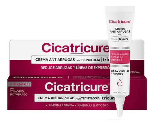 Cicatricure Crema Facial Antiedad Con Colágeno 50 G Momento de aplicación Día/Noche Tipo de piel Madura