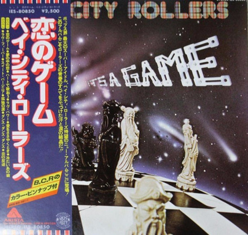 Vinilo Bay City Rollers It's A Game Edición Japonesa + Obi