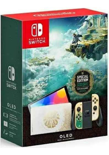 Consola Nintendo Switch Oled  The Legend Of Zelda  Totk