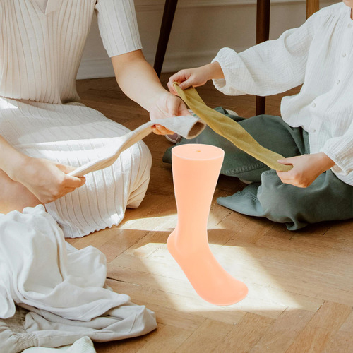 Modelo De Pie De Plástico Para Calcetines Y Zapatos, Pantall