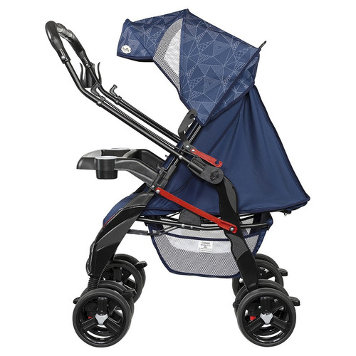Carrinho Berço Anti-impacto Upper Da Tutti Baby Azul