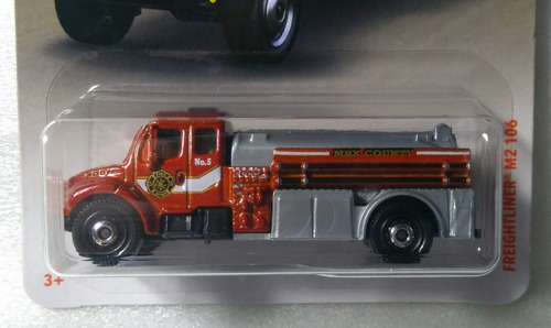 Matchbox Camion Bomberos Freightliner M2 106 Nuevo Sellado