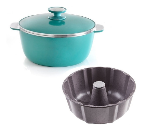 Essen Set Terra Cacerola 24 Cm + Savarin 24cm C/ant Oferta!!