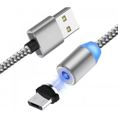 Cable Magnetico Iman Usb Para Celular Cargador Micro Usb