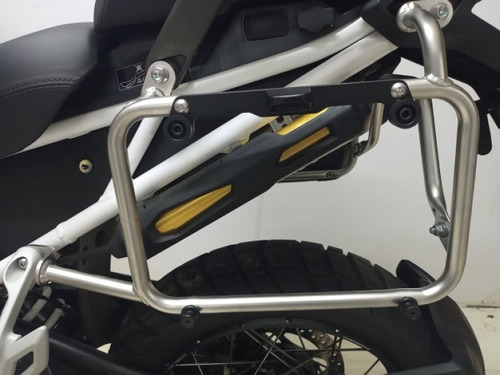Kit Adaptador Suporte Bau Mala Lateral Outback P/ Monokey