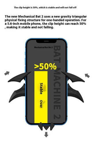Soporte Universal Para Teléfono Móvil Bat Gravity