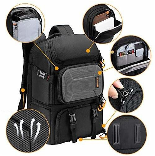 Mochila Para Cámara Tarion Pro, Bolsa Grande Para Cámara Con