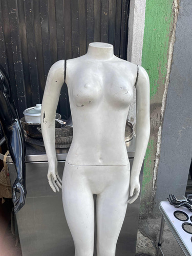 Maniquíe Dama Mujer Cuerpo Completo Con Base Fibra Vidrio