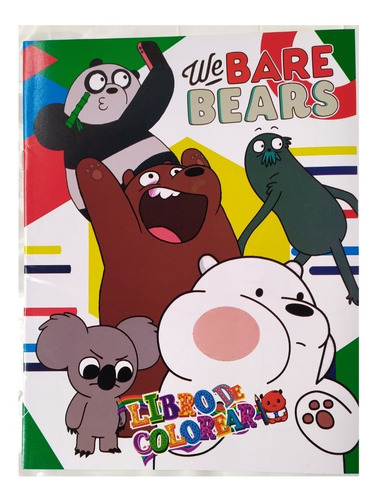 Osos Escandalosos Bears Paq 20 Libros Colorear Iluminar Bare