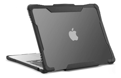 Funda Techprotectus Para Macbook Air M2 Negra Uso Rudo 