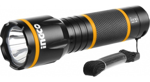 Imagen 2 de 7 de Linterna Led 3w 135 Lúmenes 200mts Water Resistant Ingco