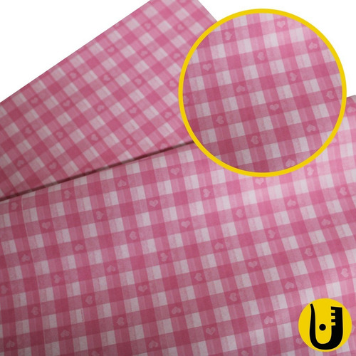 Papel De Seda Estampado Love Amor Branco Pacote 50 Folhas