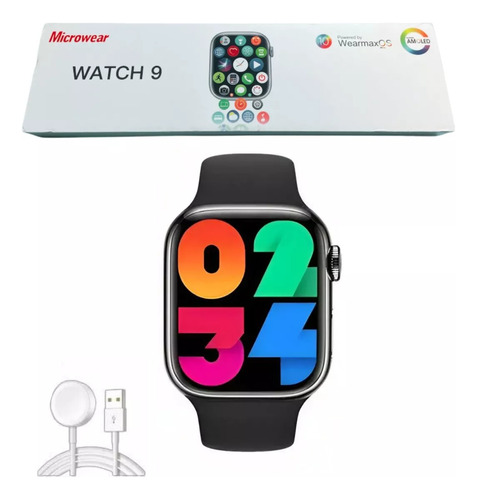 Relógio Smartwatch W29 Max Series 9 Gps Nfc Nfe Lançamento