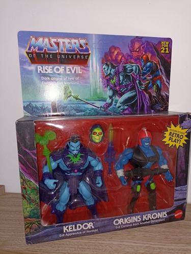 Masters Of The Universe Origins Rise Of Evil Keldor Y Kronis (Usado)