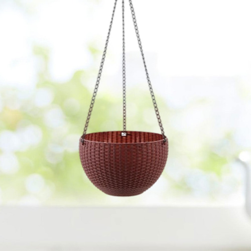 Planta Colgante Planta Decorativa Con Almacenamiento Marrón