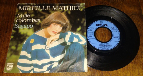 Mireille Mathieu Mille Colombes Vinilo Simple Disco Francia