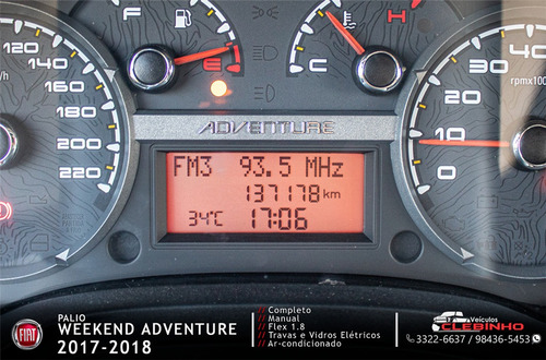 Imagem 7 de 9 de Palio 1.8 Mpi Adventure Weekend 16v Flex 4p Manual