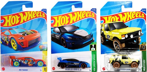 Genial Set Especial 3 Pack Hot Wheels Carritos De Coleccion