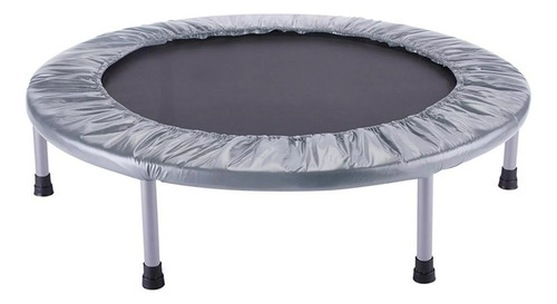Trampolin De Aerobics Fitness Brincolin 91 Cm Adulto 100 Kg Color Gris