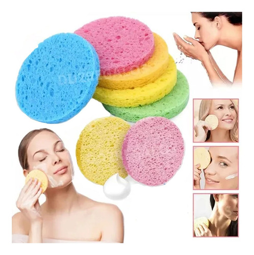 3 Kit Esponja Baño Exfoliante Cuerpo Ducha + Esponja Facil Varios