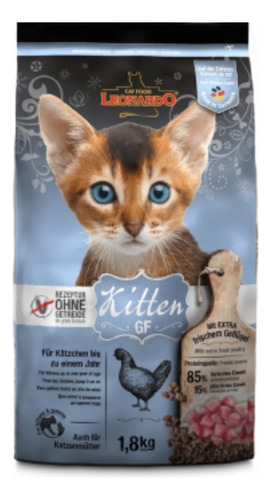 Alimento Para Gatitos Leonardo Kitten Grain Free 1,8kg