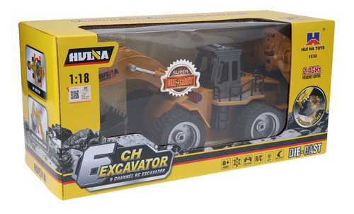 Excavadora Tractor Máquina Niños Con Control Remoto