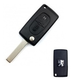 Carcasa Llave Navaja Peugeot 2 Bot 307 308 C/portapila