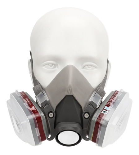 6200 Máscara Antigás De Filtro Care Completa Gas Respirable