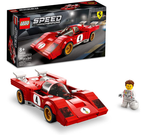 Figura Para Armar Lego 1970 Ferrari 512 M Speed Champions Cantidad De Piezas 291