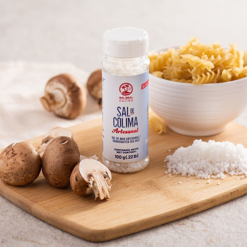 Sal De Mar Artesanal Sal Real De Colima Salero 100 G