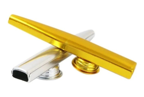 Kazoo Metálico De Aluminio Set De 4 Unidades