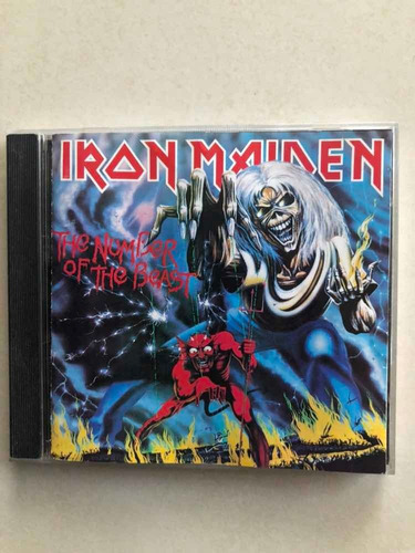 Iron Maiden Cd The Number Of The Best 1982 Capitol