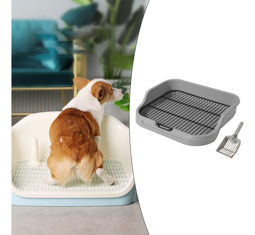 Inodoro Para Perros Bandeja De Arena Pequeña Valla Alta