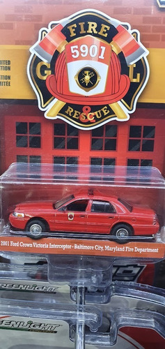 2001 Ford Crown Victoria Interceptor Bomberos Baltimore 1/64