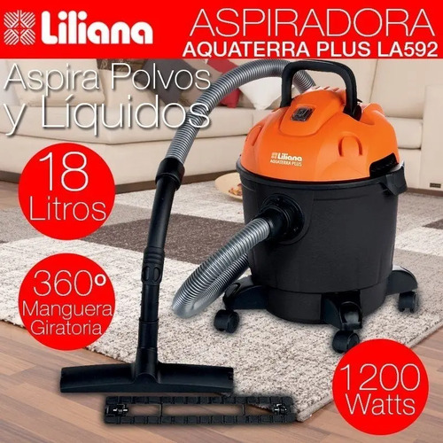 Aspiradora Aquaterra Plus | Liliana - Electrodomésticos para tu vida