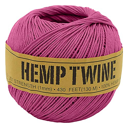 Hemp Twine - High Tensile Strength And Durable - Made W...