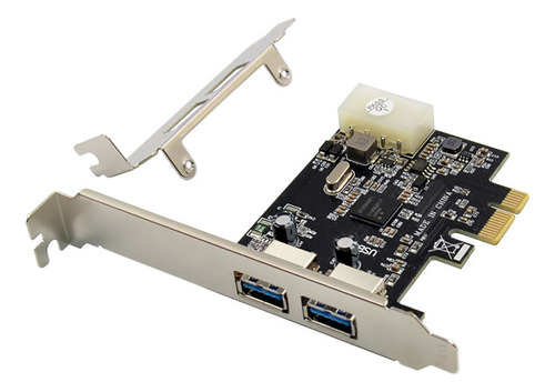 Tarjeta Elevadora Nec720200 Pci-e X1 De Doble Puerto Usb 3.0