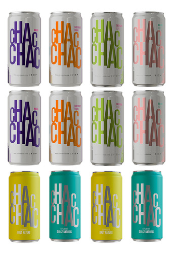 Mix Latas Chac Chac Vino+espumante 12x269 Viña Las Perdices