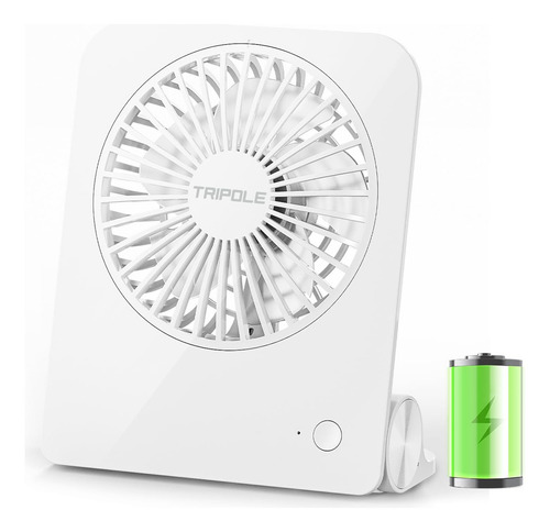 Ventilador De Escritorio Portátil Recargable 2000 Mah Silenc