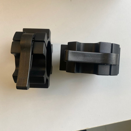 Abrazadera Para Barra Olímpica Gym Aluminio Profesional