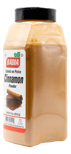 Canela En Polvo Molida Premium Badia 454g Libre De Gluten