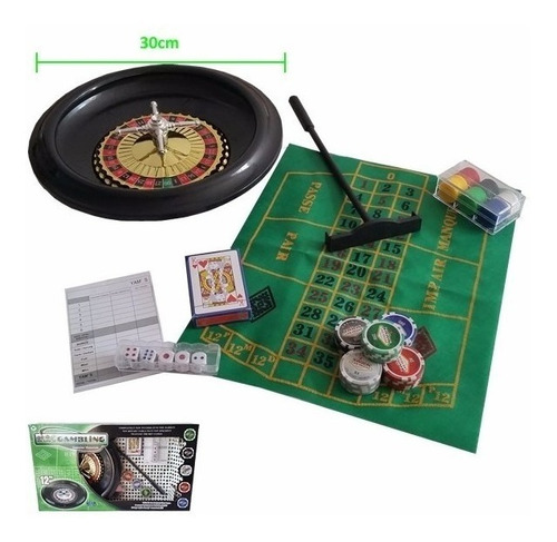 Ruleta Grande Con Accesorios